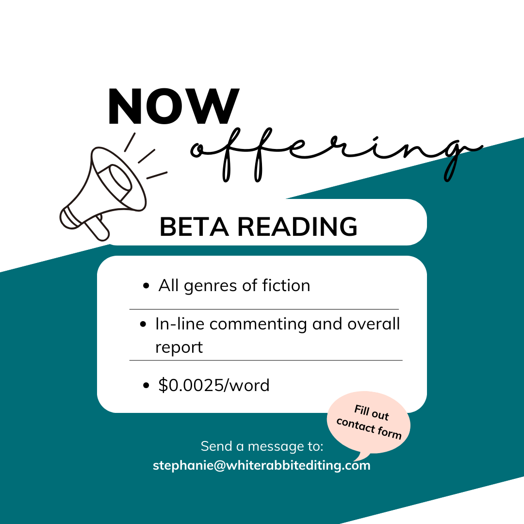 beta reading offer